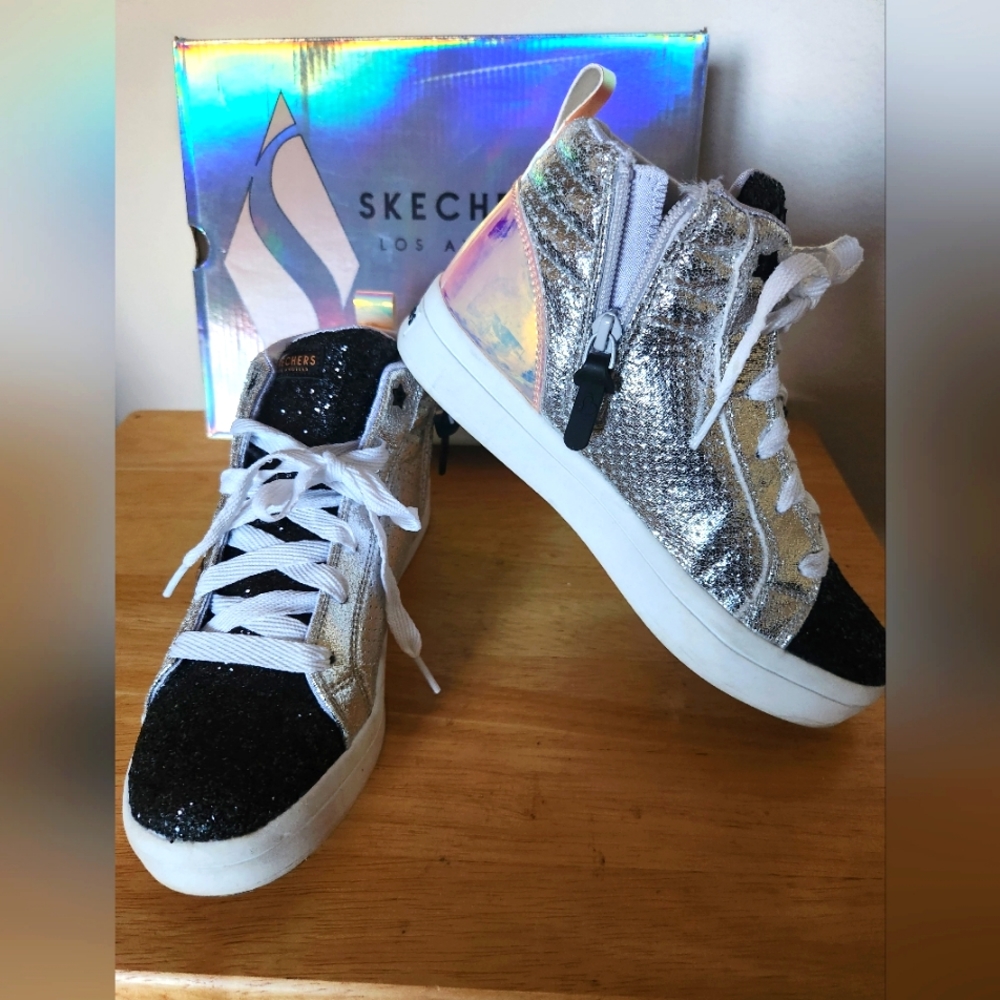 Skechers Hi-Lite Dazzle Drip Hi-tops
